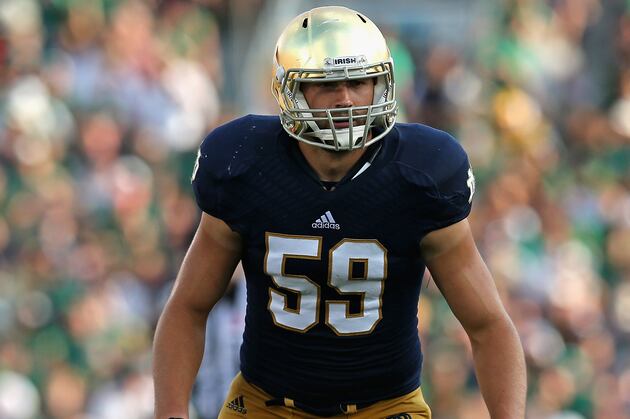 Irish Likely Lose South Bend's Smith, LB Grace for the Season