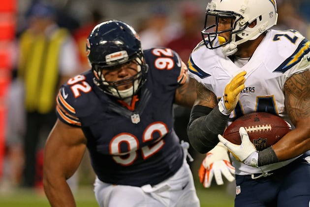 DT Stephen Paea Inactive for Bears