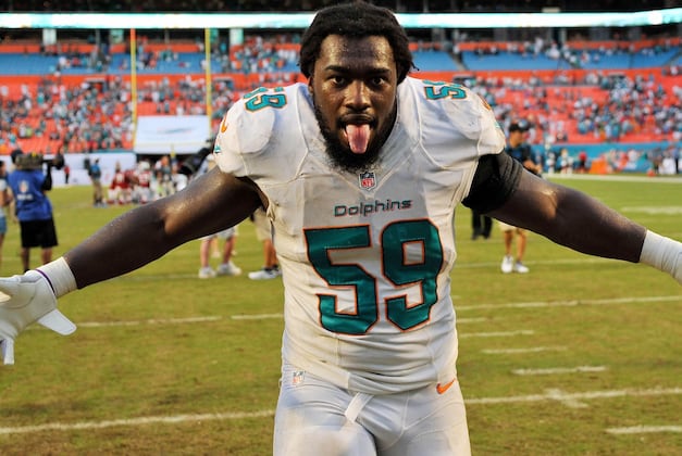 Dannell Ellerbe injures shoulder, Kelechi Osemele sidelined