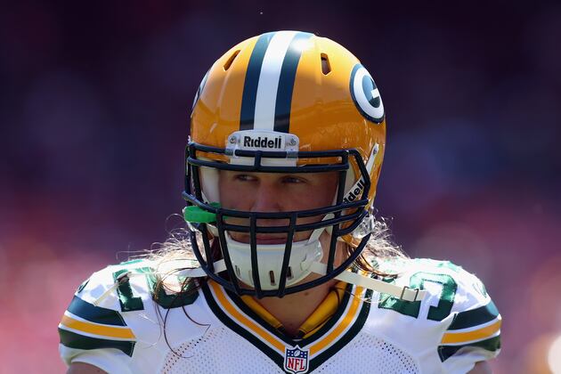 Clay Matthews Questionable to Return vs. Lions Due to Thumb Injury
