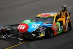 Kyle Busch Knocked Out on Lap 200, Rips Kansas Track