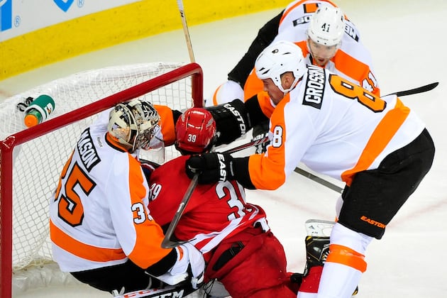 Dvorak, Canes Edge Flyers to Earn First Win
