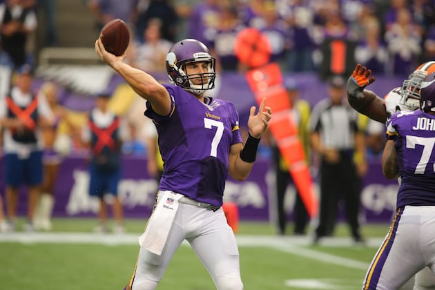 Making a Case for Christian Ponder to Be Minnesota Vikings' Starter in Week 6