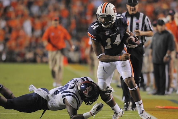 Auburn Football: Nick Marshall Sets Conference Rushing Mark for Quarterbacks