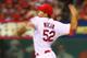 ST. LOUIS, MO - SEPTEMBER 24: Starter Michael Wacha #52 of the St. Louis Cardinals pitches against the Washington Nationals in the ninth inning at Busch Stadium on September 24, 2013 in St. Louis, Missouri. Wacha did not allow a hit until in the ninth inning. (Photo by Dilip Vishwanat/Getty Images)