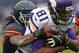 CHICAGO, IL - SEPTEMBER 15: Jerome Simpson #81 of the Minnesota Vikings is wrapped up by Tim Jennings #26 of the Chicago Bears at Soldier Field on September 15, 2013 in Chicago, Illinois. The Bears defeated the Vikings 31-30. (Photo by Jonathan Daniel/Getty Images)