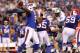 Aug 29, 2013; Orchard Park, NY, USA; Buffalo Bills quarterback Thad Lewis (9) passes the ball against the Detroit Lions during the first half at Ralph Wilson Stadium. Mandatory Credit: Kevin Hoffman-USA TODAY Sports