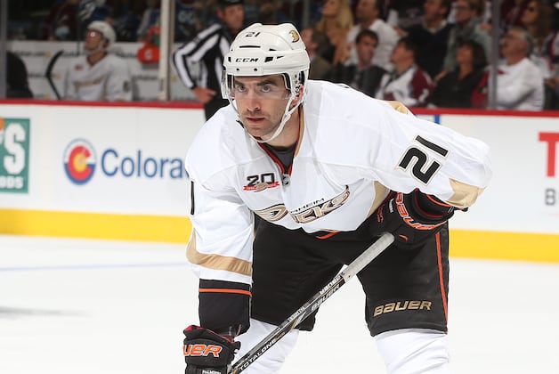 Ducks' Palmieri Suffers Upper-Body Injury, Won't Return Sunday