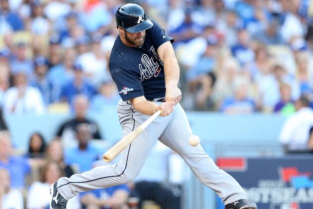 Gattis Shows Why He's in Lineup with Three Hits