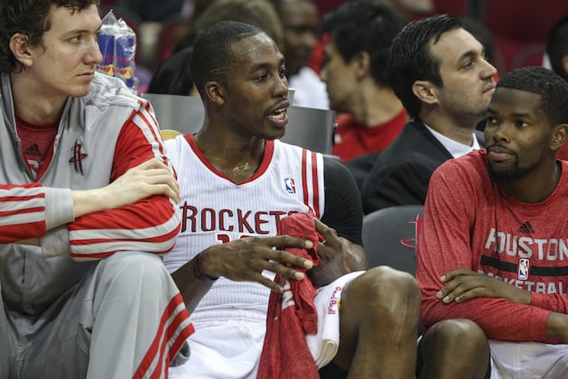 Howard Ejected in Rockets Debut