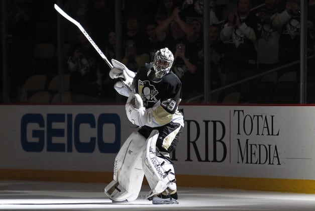 Marc-Andre Fleury Named NHL 'Third Star' of the Week