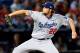 ATLANTA, GA - OCTOBER 03: Clayton Kershaw #22 of the Los Angeles Dodgers pitches against the Atlanta Braves during Game One of the National League Division Series at Turner Field on October 3, 2013 in Atlanta, Georgia. (Photo by Kevin C. Cox/Getty Images)