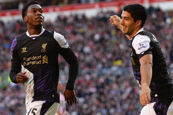 Suarez Doesn't See Sturridge as a Rival