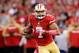SAN FRANCISCO, CA - OCTOBER 06: Colin Kaepernick #7 of the San Francisco 49ers runs the ball gainst the Houston Texans during their game at Candlestick Park on October 6, 2013 in San Francisco, California. (Photo by Ezra Shaw/Getty Images)