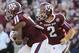 HOUSTON, TX- SEPTEMBER 21: Johnny Manziel #2 hands the ball off to Brandon Williams #5 of the Texas A&M Aggies against Southern Methodist Mustangs in the second half on September 21, 2013 at Kyle Field in College Station, Texas. (Photo by Thomas B. Shea/Getty Images)