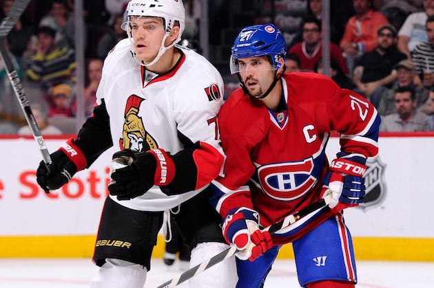 Pacioretty (arm) Travels with Habs, Captain Gionta (personal) Doesn't