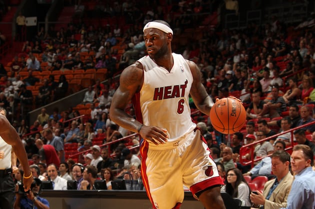 LeBron James Slowly Shaking Off the Rust