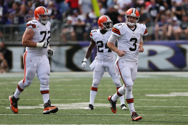 Teammates Want Weeden to Get the Ball out Quickly and 'just Trust Us'
