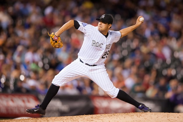 Rockies Exercise 2014 Option for Jorge De La Rosa