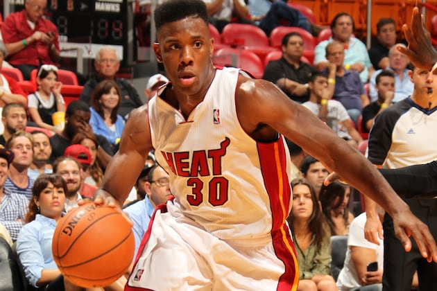 Cole Becomes Lone Player Under Contract to Heat for 2014-15
