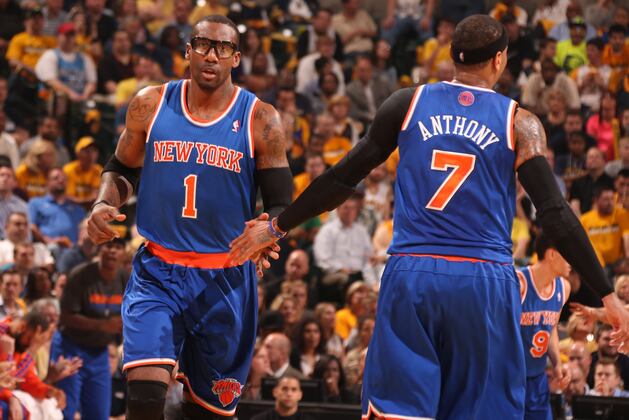Melo: 'Sad' Amar'e Struggling to Be Healthy