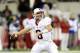 Sep 28, 2013; Seattle, WA, USA; Stanford Cardinal quarterback Kevin Hogan (8) passes the ball against the Washington State Cougars during the 1st half at CenturyLink Field. Mandatory Credit: Steven Bisig-USA TODAY Sports