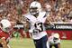 GLENDALE, AZ - AUGUST 24: Wide receiver Keenan Allen #13 of the San Diego Chargers returns a punt past linebacker Lorenzo Alexander #97 of the Arizona Cardinals during the preseason NFL game at the University of Phoenix Stadium on August 24, 2013 in Glendale, Arizona. (Photo by Christian Petersen/Getty Images)