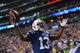 INDIANAPOLIS, IN - OCTOBER 06: T.Y. Hilton #13 of the Indianapolis Colts celebrates after scoring a touchdown during a game against the Seattle Seahawks at Lucas Oil Stadium on October 6, 2013 in Indianapolis, Indiana. (Photo by Jonathan Moore/Getty Images)