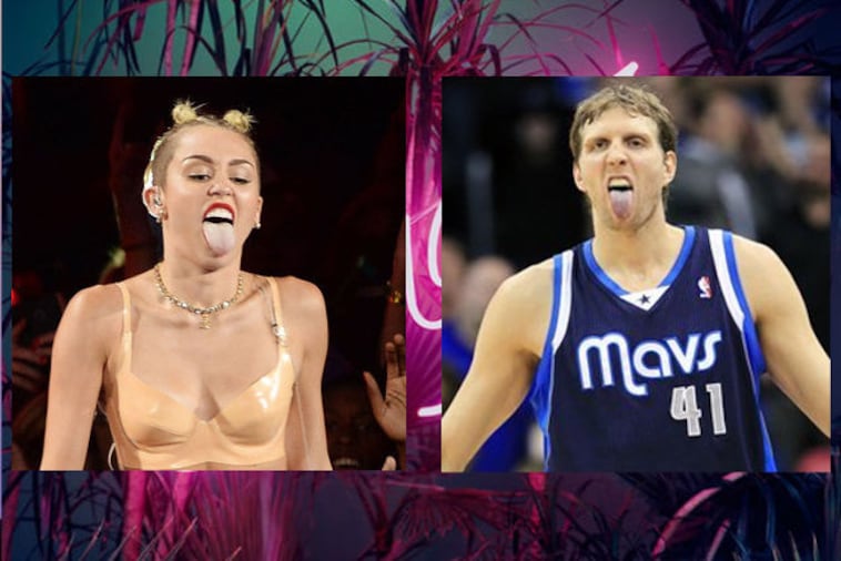 Proof That Miley Cyrus Is Heavily Influenced by Dirk Nowitzki