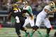 ARLINGTON, TX - OCTOBER 05: Tommy Rees #11 of the Notre Dame Fighting Irish throws the ball against the Arizona State Sun Devils at Cowboys Stadium on October 5, 2013 in Arlington, Texas. (Photo by Ronald Martinez/Getty Images)