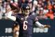 CHICAGO, IL - OCTOBER 06: Jay Cutler #6 of the Chicago Bears passes against the New Orleans Saints at Soldier Field on October 6, 2013 in Chicago, Illinois. The Saints defeated the Bears 26-18. (Photo by Jonathan Daniel/Getty Images)