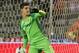 BRUSSELS, BELGIUM - AUGUST 14: Thibaut Courtois of Belgium throws the ball during the International friendly match between Belgium and France at the King Baudouin Stadium on August 14, 2013 in Brussels, Belgium. (Photo by David Rogers/Getty Images)