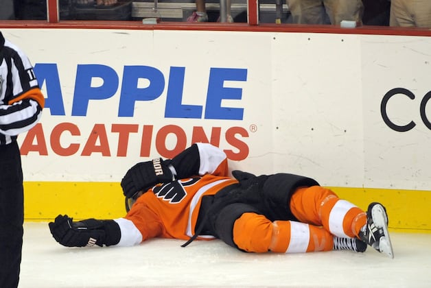 Flyers Notes: Hartnell Avoids Serious Injury