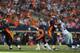 ARLINGTON, TX - OCTOBER 06: Peyton Manning #18 of the Denver Broncos at AT&T Stadium on October 6, 2013 in Arlington, Texas. (Photo by Ronald Martinez/Getty Images)
