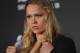 April 13, 2013; Las Vegas, NV, USA; Ronda Rousey poses for photographs following the TUF 17 Finale at the Mandalay Bay Events Center. Mandatory Credit: Gary A. Vasquez-USA TODAY Sports