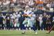 ARLINGTON, TX - OCTOBER 06: Tony Romo #9 of the Dallas Cowboys at AT&T Stadium on October 6, 2013 in Arlington, Texas. (Photo by Ronald Martinez/Getty Images)