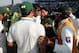ABU DHABI, UNITED ARAB EMIRATES - JANUARY 28: Pakistan captain Misbah-ul-Haq celebrates with coach Mohsin Khan after winning the second Test match between Pakistan and England at Sheikh Zayed Stadium on January 28, 2012 in Abu Dhabi, United Arab Emirates. (Photo by Gareth Copley/Getty Images)