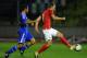 SERRAVALLE, ITALY - OCTOBER 10: Daniele Maiani of San Marino and Harry Kane of England in action during the 2015 UEFA European U21 Championships Qualifying Group One match between San Marino U21 and England U21 on October 10, 2013 in Serravalle, Italy. (Photo by Giuseppe Bellini/Getty Images)