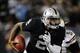OAKLAND, CA - OCTOBER 06: Terrelle Pryor #2 of the Oakland Raiders scrambles with the ball during the second quarter against the San Diego Chargers at O.co Coliseum on October 6, 2013 in Oakland, California. (Photo by Thearon W. Henderson/Getty Images)