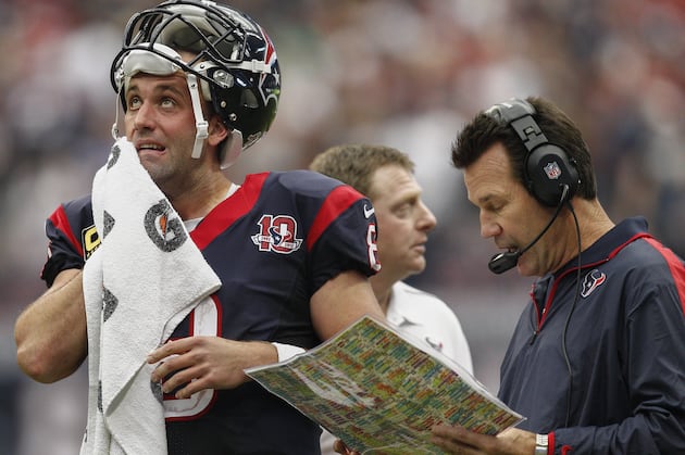 Matt Schaub's Status as Texans' Starting QB in Doubt