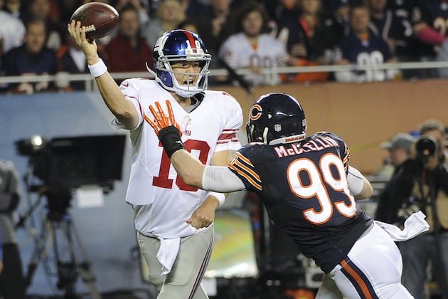 Eli Manning Distraught After Latest Interception-Fest