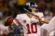 CHICAGO, IL - OCTOBER 10: Quarterback Eli Manning