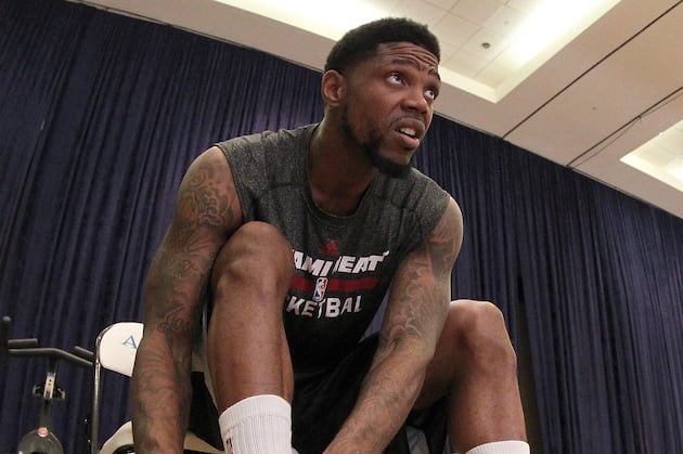 Haslem Again Attempts to Step Out to 3-Point Line