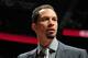ATLANTA, GA - MAY 3: Here is a close-up of Chris Broussard an ESPN analyst after Game Six of the Eastern Conference Quarterfinals in the 2013 NBA Playoffs on May 3, 2013 at Philips Arena in Atlanta, Georgia. NOTE TO USER: User expressly acknowledges and agrees that, by downloading and/or using this Photograph, user is consenting to the terms and conditions of the Getty Images License Agreement. Mandatory Copyright Notice: Copyright 2013 NBAE (Photo by Scott Cunningham/NBAE via Getty Images)