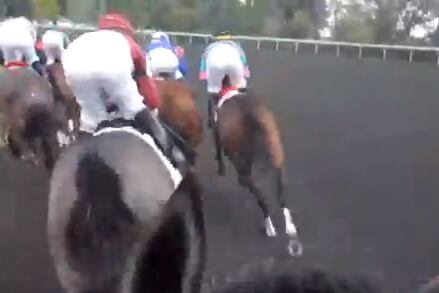 Watch This Awesome First Person POV of a Famous Horse Racing Jockey