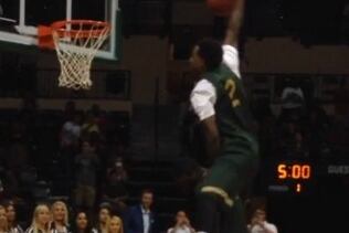 Instagram: Rudd Jr. Dunks Over 7'3