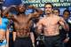 Bradley and Marquez easily made weight ahead of their welterweight championship showdown Saturday night in Las Vegas. Photo Credit: Top Rank