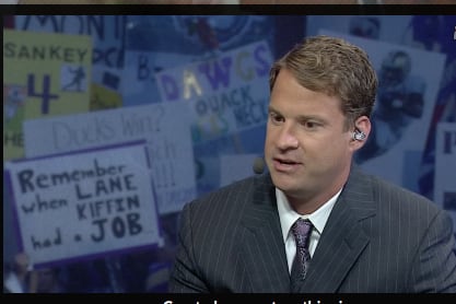 Hey, Lane Kiffin Shows on GameDay he Might have a Future as a TV Analyst