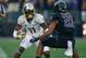 SEATTLE, WA - OCTOBER 12: Wide receiver Bralon Addison #11 of the Oregon Ducks rushes against defensive back Marcus Peters #21 of the Washington Huskies on October 12, 2013 at Husky Stadium in Seattle, Washington. The Ducks defeated the Huskies 45-24. (Photo by Otto Greule Jr/Getty Images)