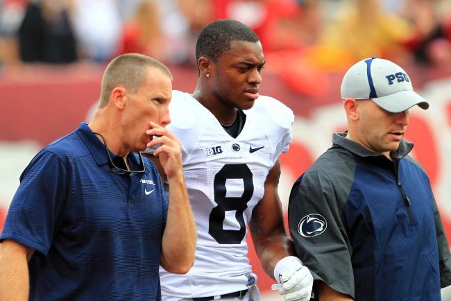 Allen Robinson's 40-yard sideline catch set up the game-tying TD from Hackenberg.